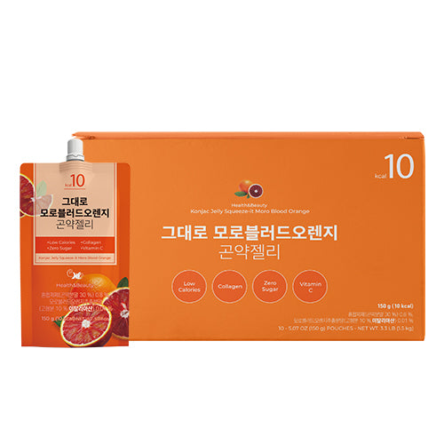 HEALTH & BEAUTY Konjac Jelly Squeeze-It (Moro Blood) 10pcs