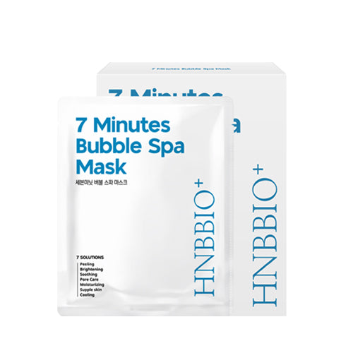 HNBBIO+ 7 Minutes Bubble Spa Mask 8Pc