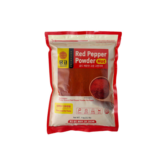 MONGGO Red Pepper Powder For Seasoning "Extremely Hot" (Fine) 1Kg