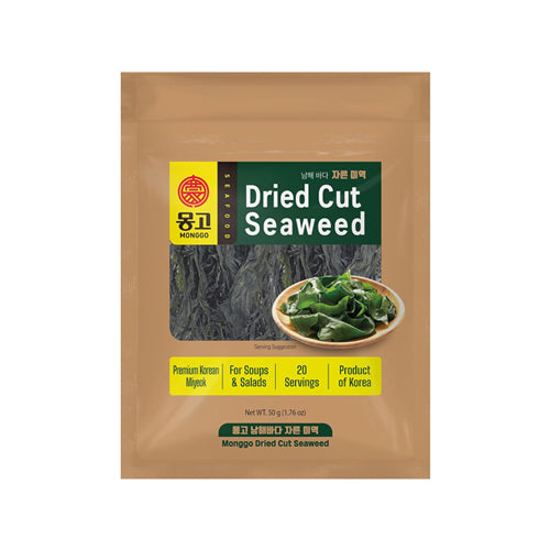 MONGGO Namhae Silky Brown Seaweed "Cut" 1.76oz(50g)
