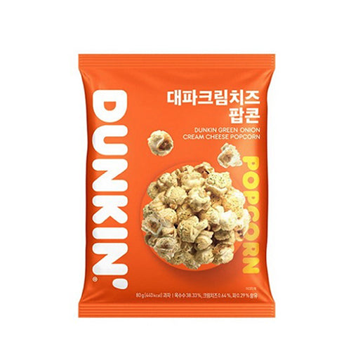 DUNKIN Green Onion Cream Cheese Popcorn 80g(2.82oz)