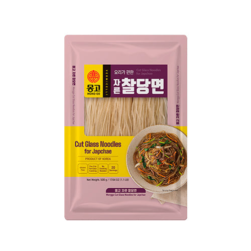 MONGGO Cut Glass Noodles For Japchae 1.1LB(500g)