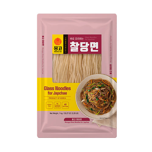 MONGGO Glass Noodles For Japchae 2.2LB(1Kg)