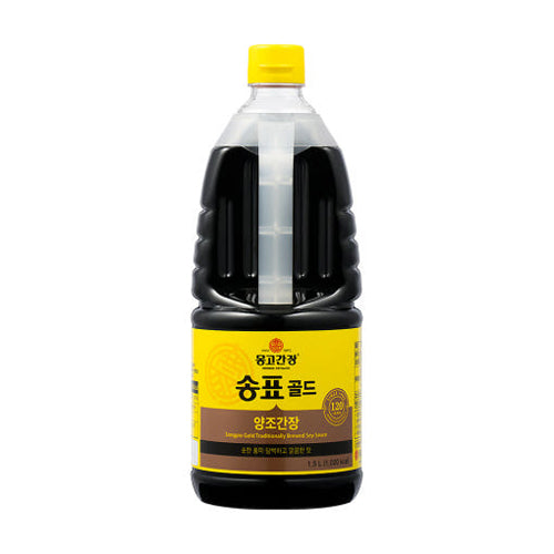 MONGGO Songpio Traditionally Brewed Premium Soy Sauce(Gold) 50.7 fl oz(1.5L)