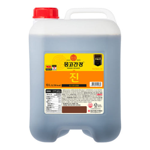 MONGGO Soy Sauce, Jin 13L