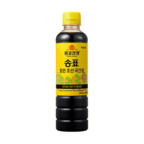 Monggo Songpio Soy Sauce For Soup, Gluten-Free 500mL(16.90 fl oz)