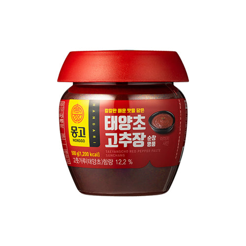MONGGO Korean Red Pepper Paste(Premium Gochujang) 1.1LB(500g)