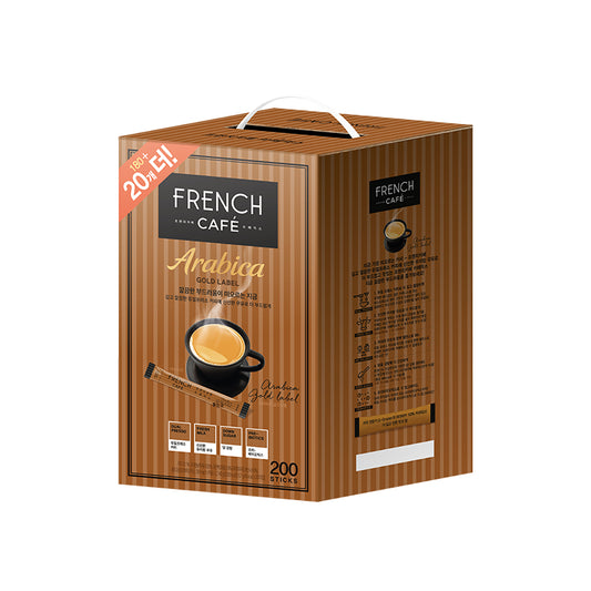 French Cafe Arabica Gold 3-in-1 Coffee 200Sticks