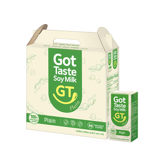 NAMYANG GT Soy Milk - Plain 190mL 16Pack