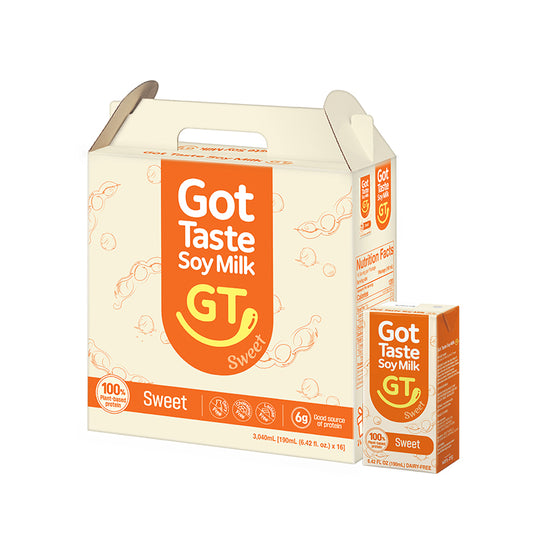 NAMYANG GT Soy Milk - Sweet 190mL 16Pack