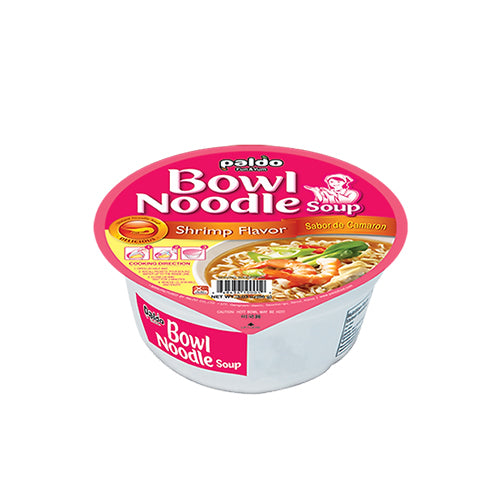 PALDO Bowl Noodle Soup Shrimp Flavor 86g(3.17oz)