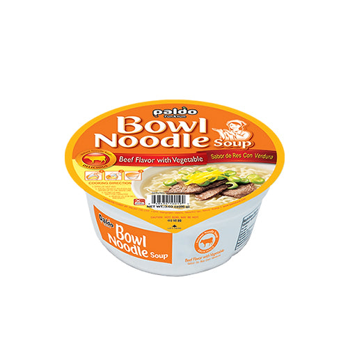 PALDO Bowl Noodle Soup Gomtang(Beef) Flavor 86g(3.03oz)