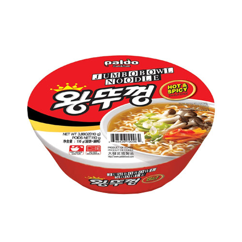 PALDO Hot & Spicy King Ramen Bowl 110g(3.88oz)