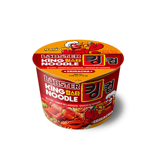 PALDO Lobster Sriracha Flavor King Cup Noodle 110g(3.88oz)