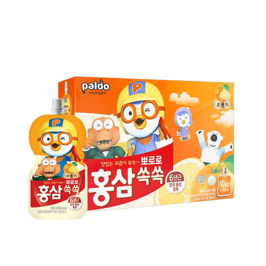 PALDO Red Ginseng Pororo(Orange)