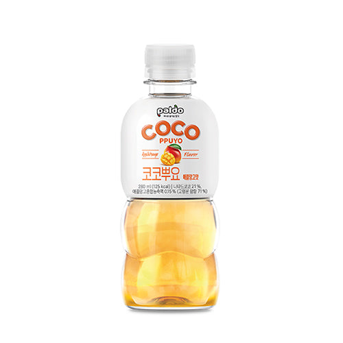 PALDO COCO PPUYO Apple Mango Juice 280mL(9.47 fl oz) 6Pack