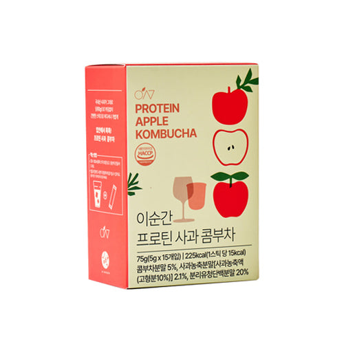 Simbak Protein Apple Kombucha 15Sticks