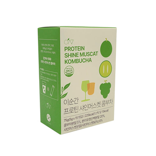 Simbak Protein Shine Muscat Kombucha 15Sticks