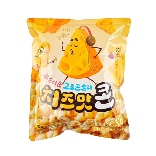 SMILE FOOD Cheese Corn Snack 50g(1.76oz)