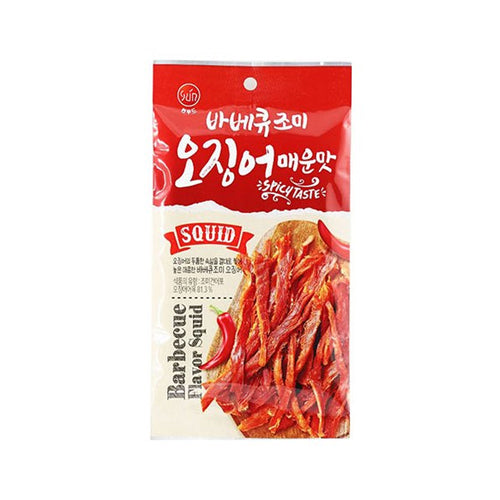 SUN FOOD BBQ Seasoned Squid - Spicy 1.06oz(30g)